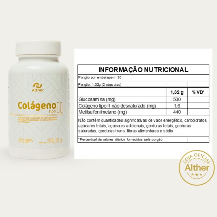 COLÁGENO TIPO II 60CAP - Imagem 4