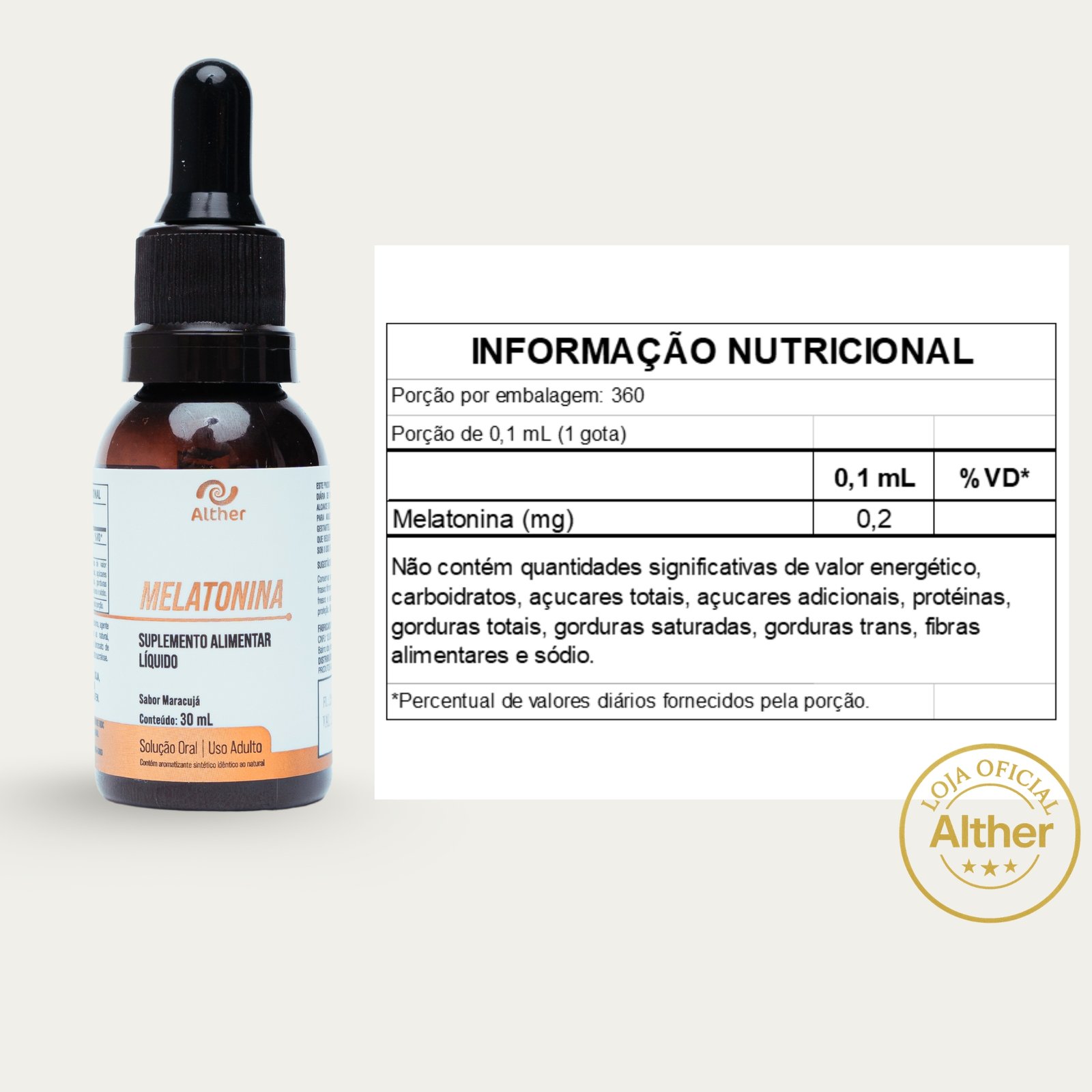 MELATONINA LÍQUIDA MARACUJÁ 30ML - Imagem 3