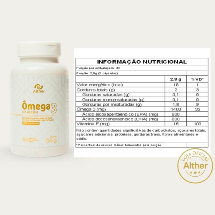 ÔMEGA 3 DO ALASKA 1000mg 60CAP - Imagem 4
