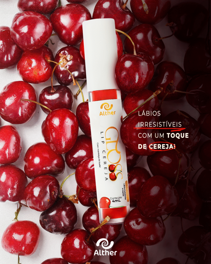 LIP GLOSS CEREJA 4ML - Imagem 3