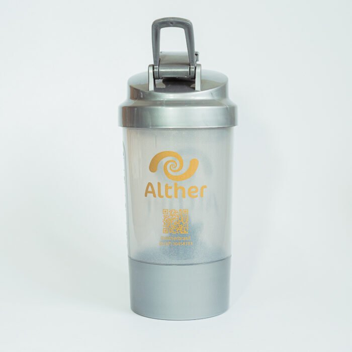 COQUETELEIRA DOUBLE 400ML PRATA - Imagem 2