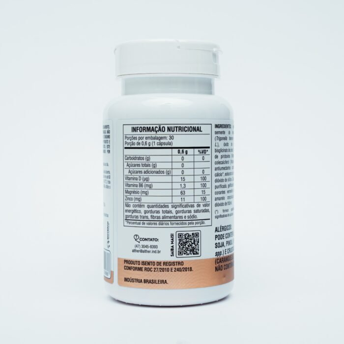 FENO GREGO + ZMA 30CAP - Imagem 2