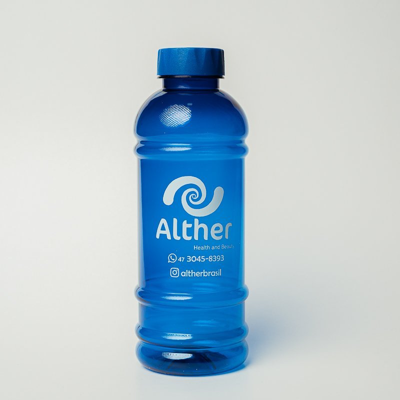 2340-galao-azul-400.jpg GALÃO SLIM 500ML AZUL - Imagem 1