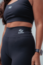 CONJUNTO TOP + LEGGING PRETA - Imagem 4