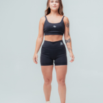 CONJUNTO TOP + SHORT PRETO