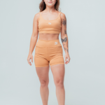 CONJUNTO TOP + SHORT LARANJA