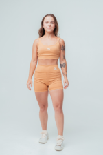 CONJUNTO TOP + SHORT LARANJA