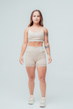 CONJUNTO TOP + SHORT NUDE