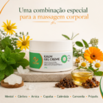 Creme de Massagem Corporal - Kalm Gel ALTHER 120g Mentol Arnica Alivio de Dores - Imagem 7