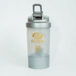 COQUETELEIRA DOUBLE 400ML PRATA - Imagem 2