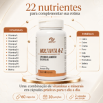 MULTIVITA A-Z  60CAP - Imagem 3