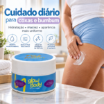 Creme Hidratante para o Bumbum e Coxas - Glow Body 250g com Cafeína e Manteiga de Karité - Hidratação intensa para bumbum e coxas - Imagem 10