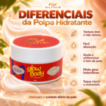 Creme para o Bumbum Polpa Hidratante Alther 250g com Niacinamida, Ureia e Vitamina E – Pele Macia e Iluminada e Lisa - Imagem 3