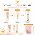 Kit Beijo Perfeito ALTHER | Esfoliante Labial + Gloss + Lip Balm + Brinde - Imagem 4