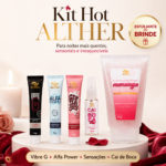 Kit Hot ALTHER, |Tornando Noites a dois mais Quentres - com Esfoliante de Brinde | Vibre G, Alfa Power, Sensações e Cai de Boca - Imagem 5
