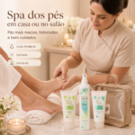 Kit Spa dos Pés com Nécessaire de Brinde | Esfoliante + Loção Emoliente + Hidratante ALTHER - Imagem 3
