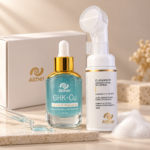 Kit Facial Premium ALTHER | Mousse de Limpeza + Sérum GHK-Cu com Peptideo | 2 Passos para uma Pele Mais Hidratada, Viçosa e Bem Cuidada