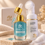 Kit Facial Premium ALTHER | Mousse de Limpeza + Sérum GHK-Cu com Peptideo | 2 Passos para uma Pele Mais Hidratada, Viçosa e Bem Cuidada - Imagem 3