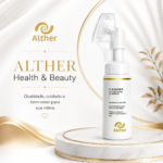 Kit Facial Premium ALTHER | Mousse de Limpeza + Sérum GHK-Cu com Peptideo | 2 Passos para uma Pele Mais Hidratada, Viçosa e Bem Cuidada - Imagem 6